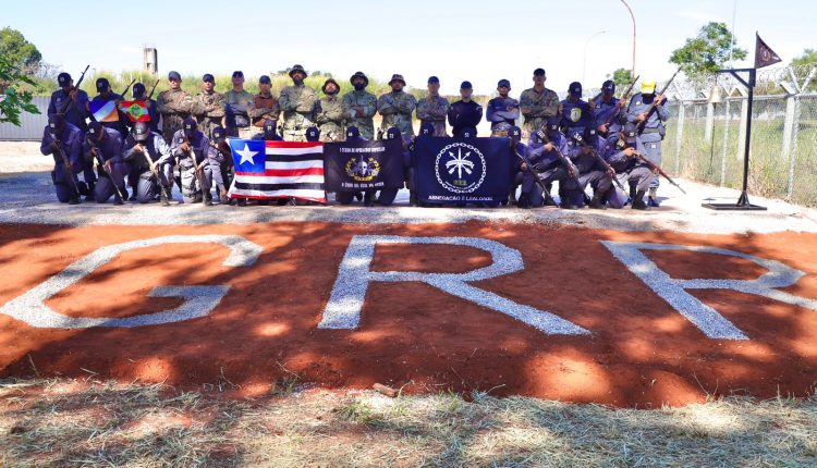 Alunos do 1º COESP da PMMA recebem instruções do Curso de Atirador Designado, em Brasília-DF