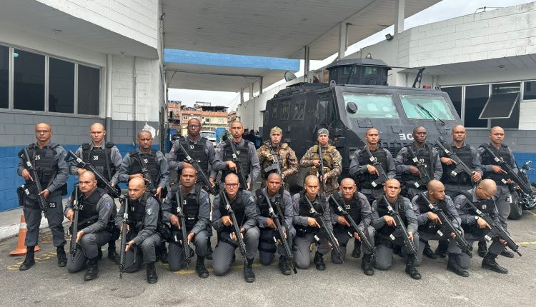 Policiais militares do I COESP/Maranhão recebem instrução de Patrulha Urbana do BOPE/RJ