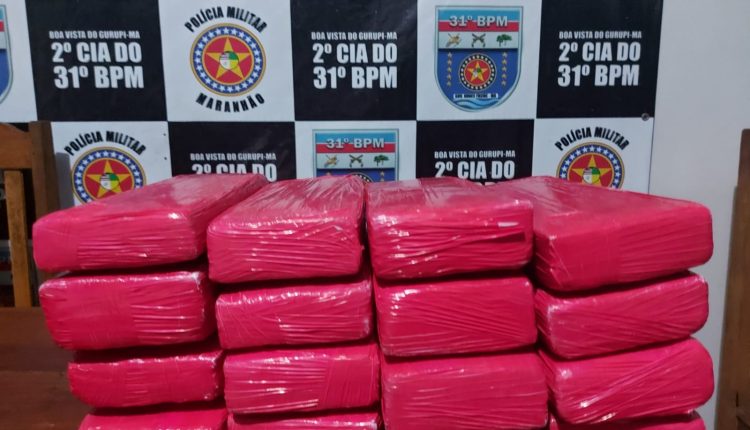 Polícia Militar apreende grande quantidade de drogas em Boa Vista do Gurupi