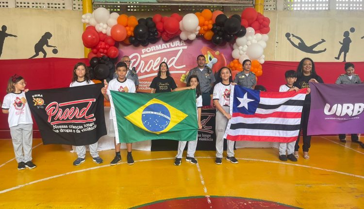 Proerd realiza solenidade de formatura de alunos  em São Luis