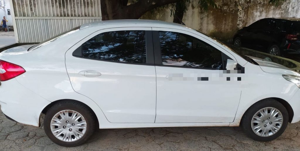 Policiais do BPChoque recuperam veículo de aplicativo roubado na Vila Esperança, em São Luís