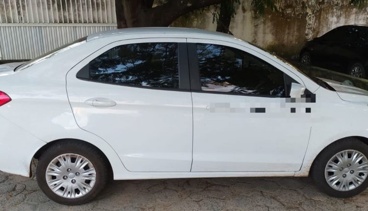 Policiais do BPChoque recuperam veículo de aplicativo roubado na Vila Esperança, em São Luís