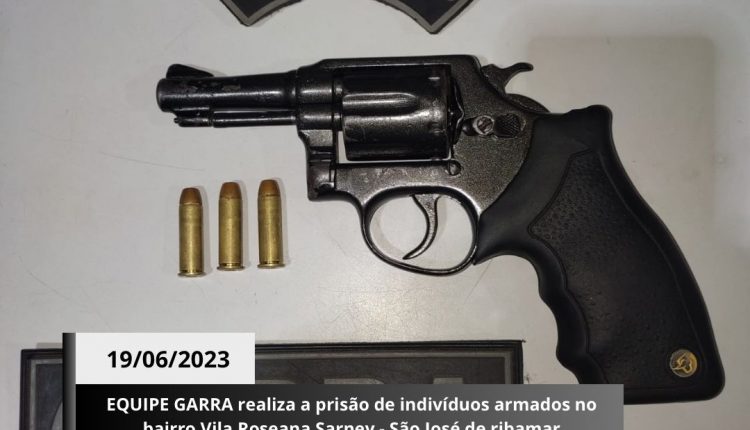 Polícia Militar apreende 4 armas de fogo em ações na área metropolitana leste da capital maranhense
