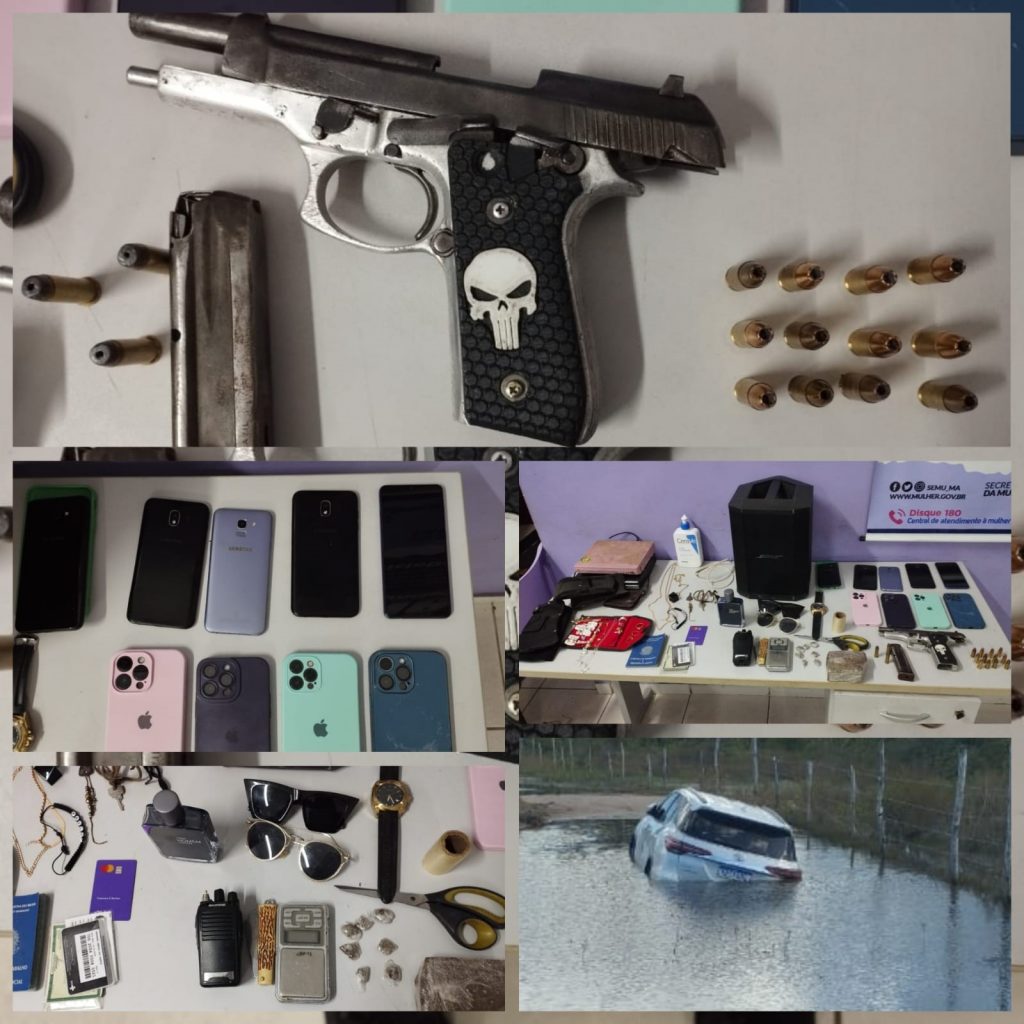 Polícia Militar prende suspeitas e recupera veículo e objetos roubados na cidade de Morros