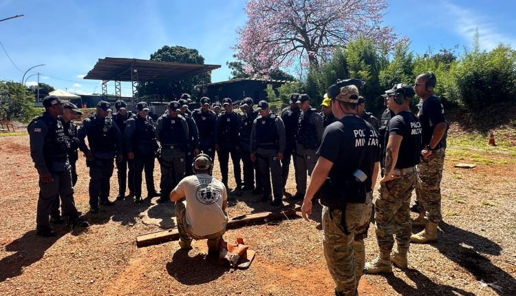 O BATALHÃO DE OPERAÇÕES ESPECIAIS DO DISTRITO FEDERAL MINISTRA INSTRUÇÕES AO COESP DA PMMA