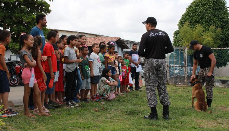 PMMA recebe visita de crianças que integram projeto social do município de Paço do Lumiar