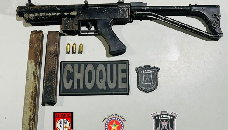 Operação Policial resulta na apreensão de submetralhadora em Raposa MA