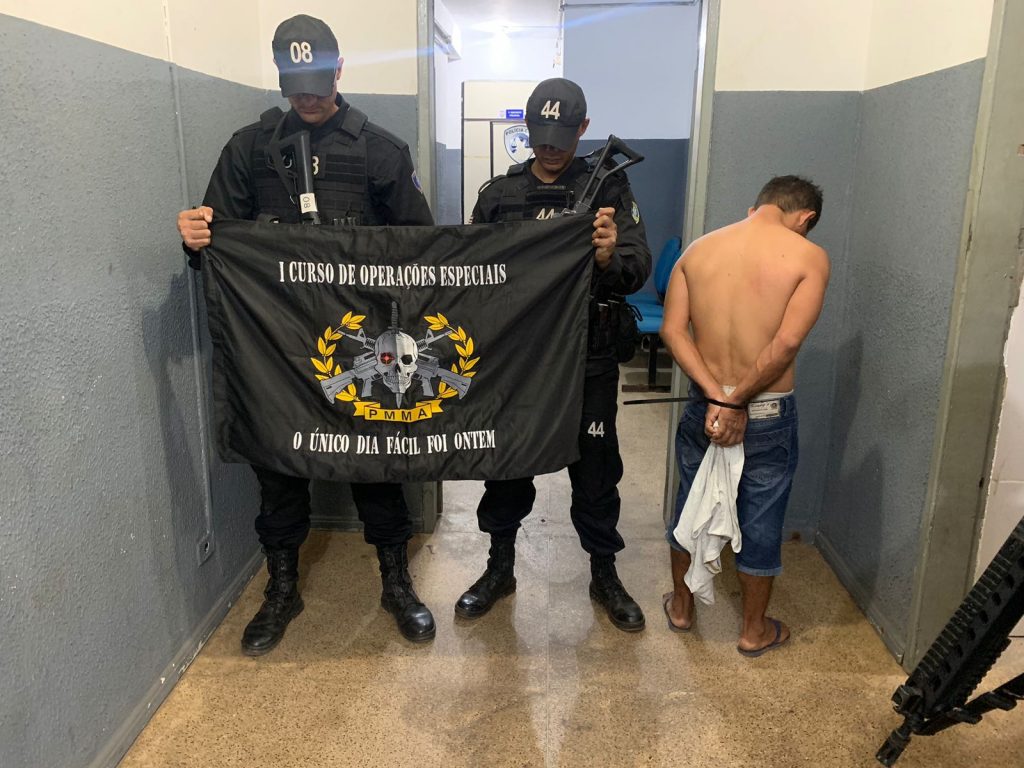 POLICIAIS DO BOPE CUMPREM MANDADO DE PRISÃO EM IMPERATRIZ
