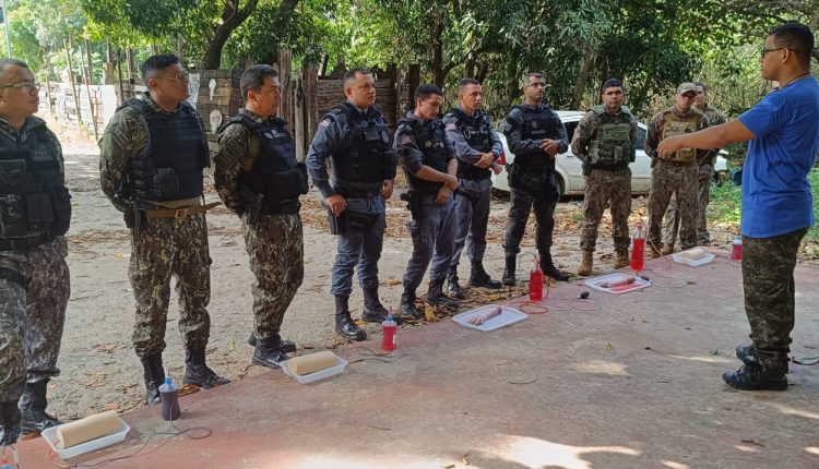 BOPE PMMA REALIZA CURSO DE ATENDIMENTO PRÉ-HOSPITALAR