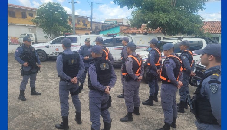 Polícia Militar reforça policiamento no polo Coroadinho