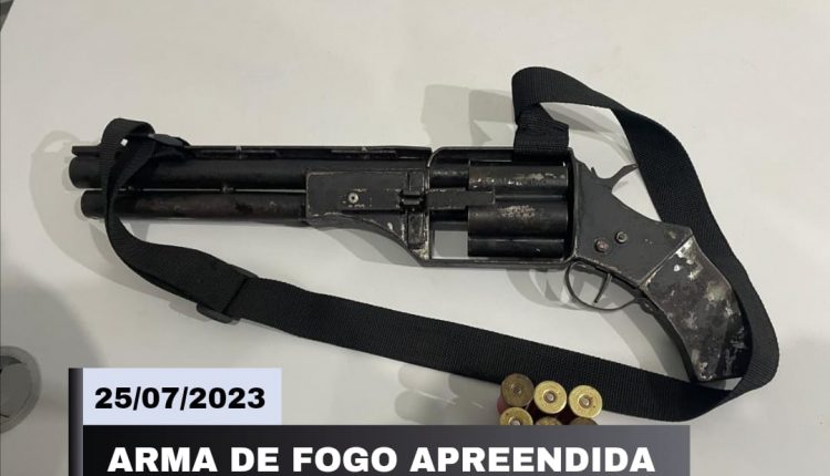 Esquadrão Albatroz realiza apreensão de arma de fogo no bairro Cidade Olímpica