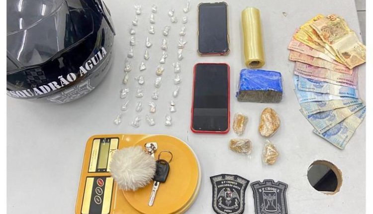 PMMA prende suspeitos de trafico de drogas no bairro Alto do Calhau em São Luís