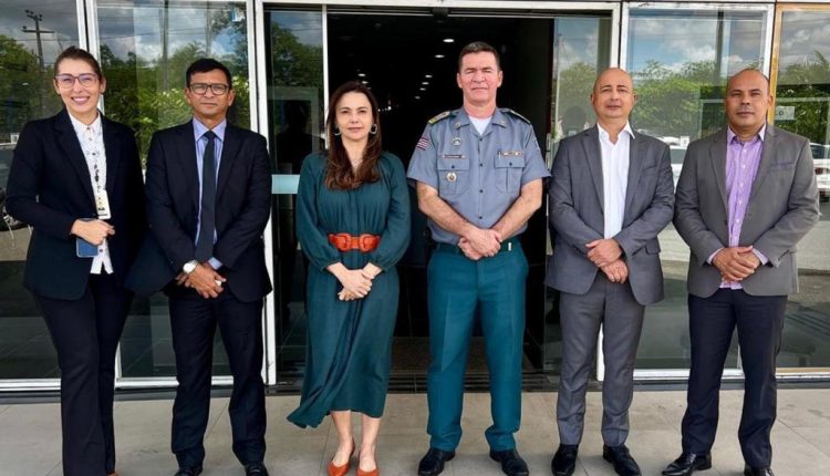 Comando da PM realiza visita institucional ao o coordenador do Gaeco – MPMA