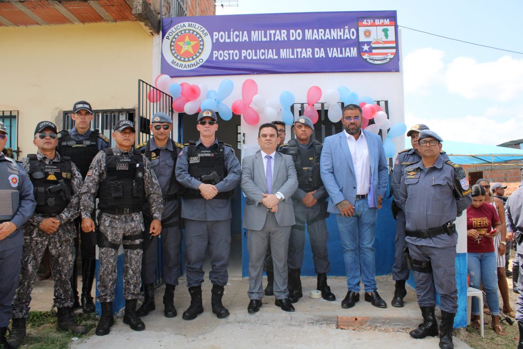 Secretaria de Segurança Pública entrega Posto Policial na Vila Valian, em são Luís.
