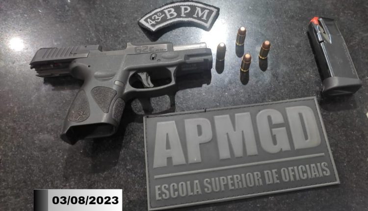 MAIS UMA ARMA APREENDIDA PELA POLÍCIA MILITAR NO BAIRRO JANAÍNA EM SÃO LUÍS MA