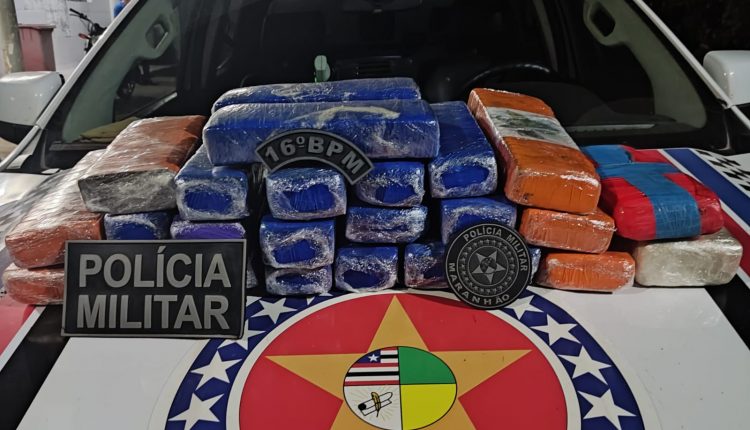 PMMA apreende quase 20kg drogas no município de Brejo MA