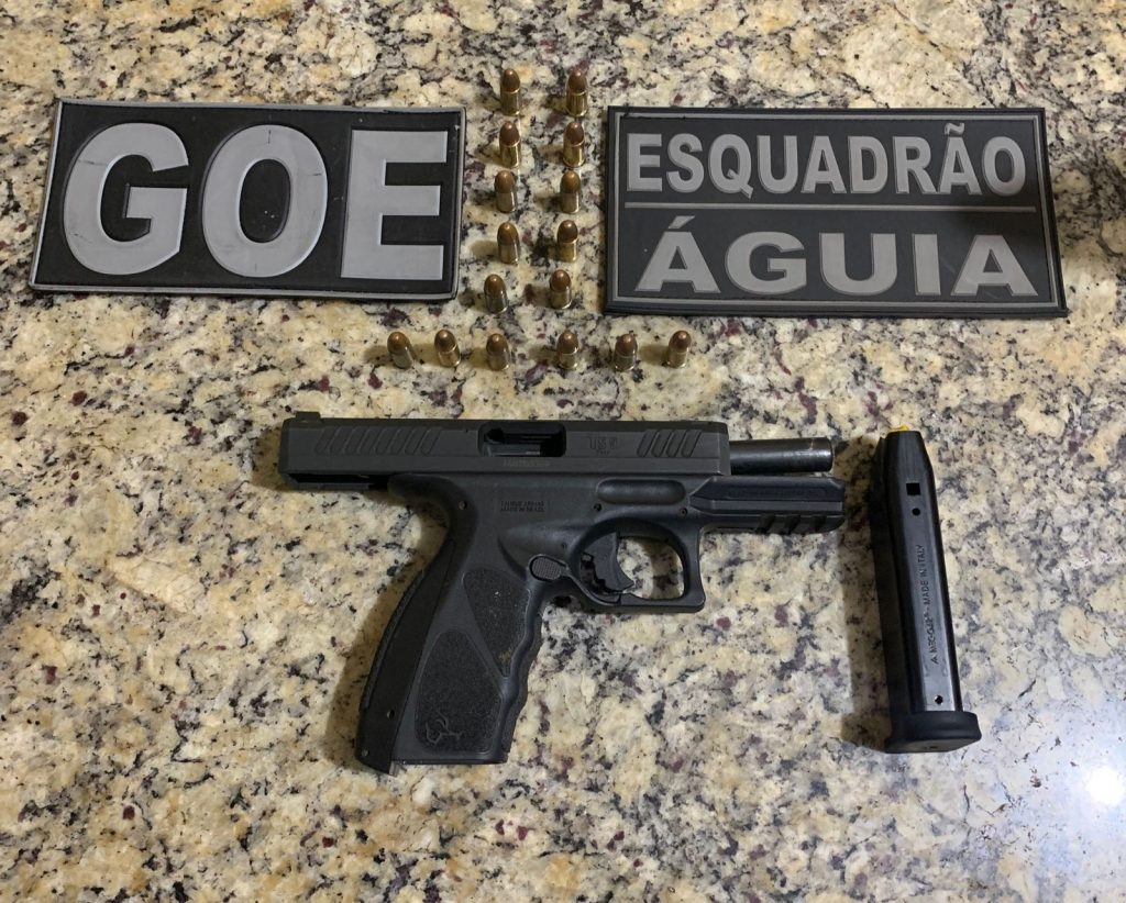 Polícia Militar retira três armas de fogo de circulação em Caxias-MA