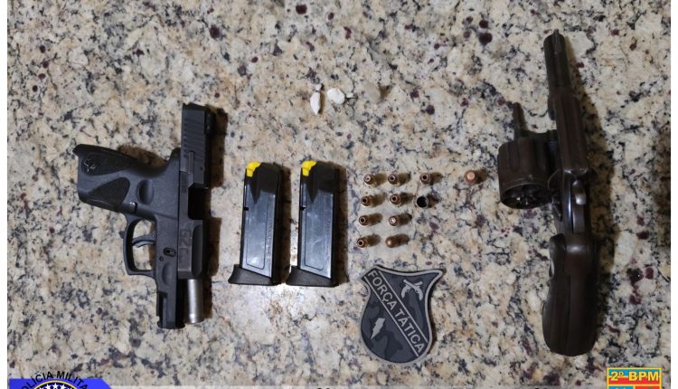 Operação Saturação: Força Tática realiza prisão de homem por porte ilegal de arma de fogo em Caxias-MA