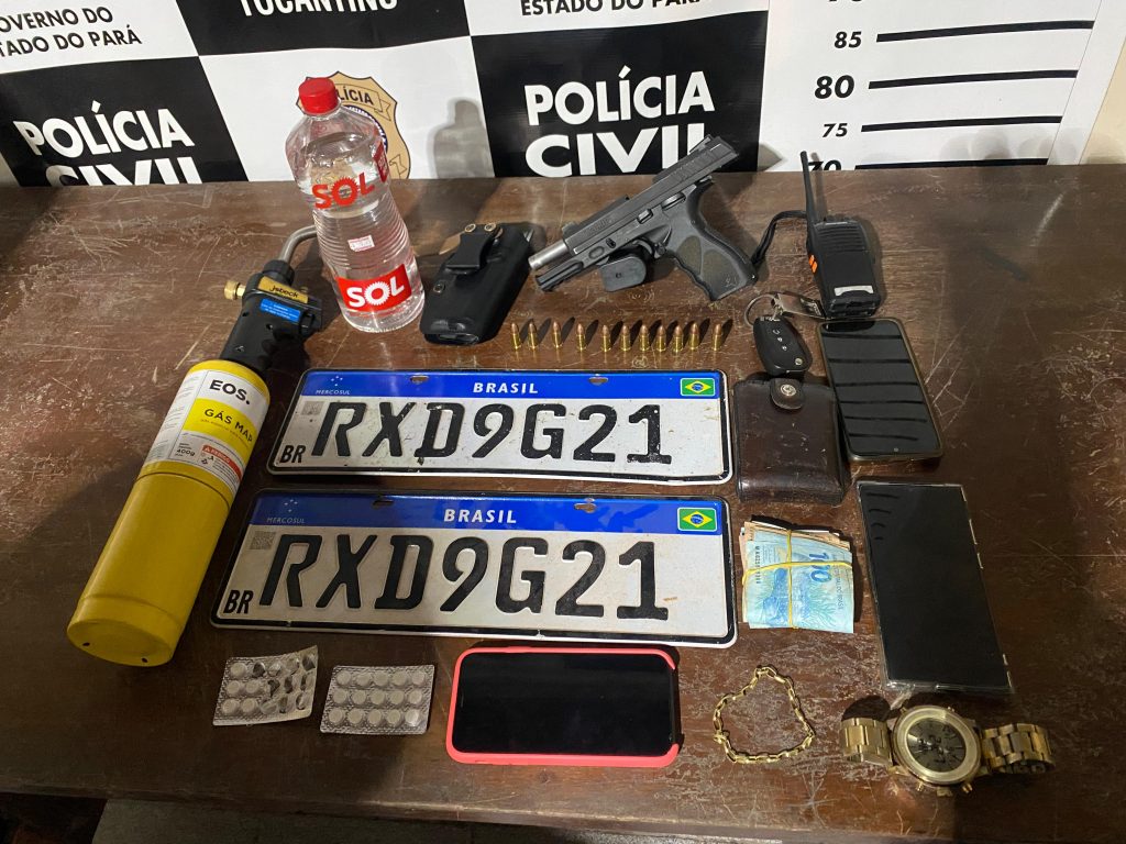 POLÍCIA MILITAR APREENDE ARMA DE FOGO EM SÃO PEDRO DA ÁGUA BRANCA