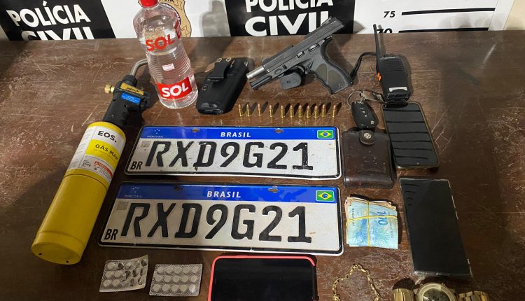 POLÍCIA MILITAR APREENDE ARMA DE FOGO EM SÃO PEDRO DA ÁGUA BRANCA