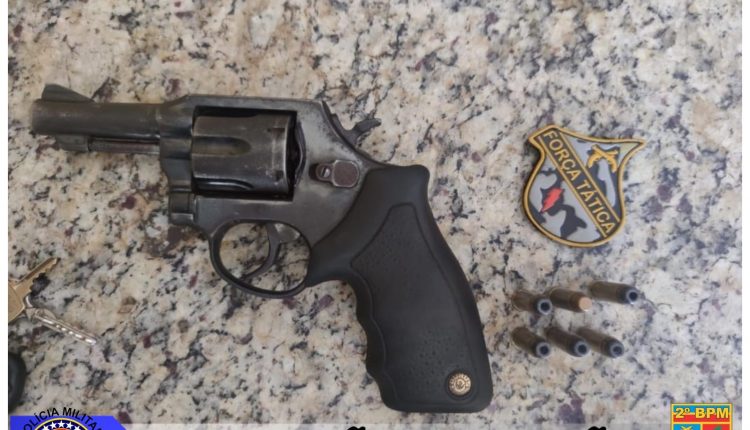 FORÇA TÁTICA DO 2º BATALHÃO DA PM RETIRA MAIS UMA ARMA DE FOGO DE CIRCULAÇÃO EM CAXIAS-MA.