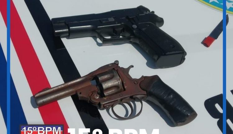 ARMA DE FOGO E SIMULACRO SÃO TIRADOS DE CIRCULAÇÃO EM BACABAL, DURANTE A OPERAÇÃO PAZ