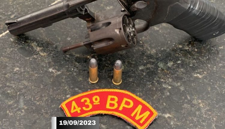 Polícia Militar retira de circulação mais uma arma de fogo no bairro da Cidade Olímpica em São Luís