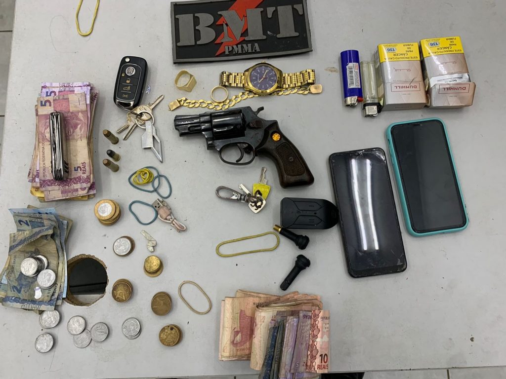 Polícia Militar prende homem com arma de fogo no bairro da Cohafuma em São Luís