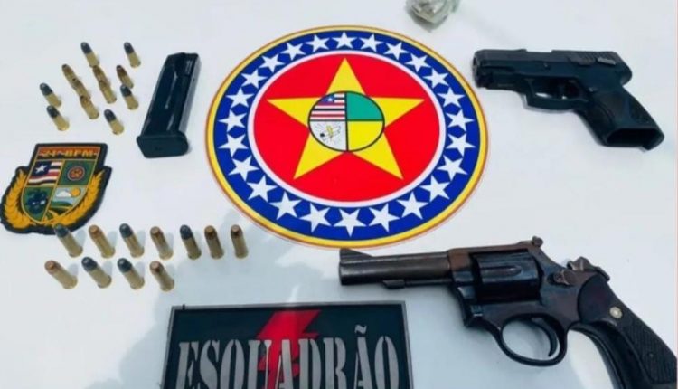 Polícia Militar prende bando com duas armas de fogo na região da Estiva em São Luís