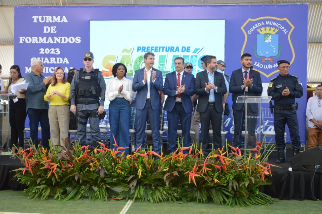 Comandante-geral da PM participa de formatura de 140 novos guardas municipais de São Luís