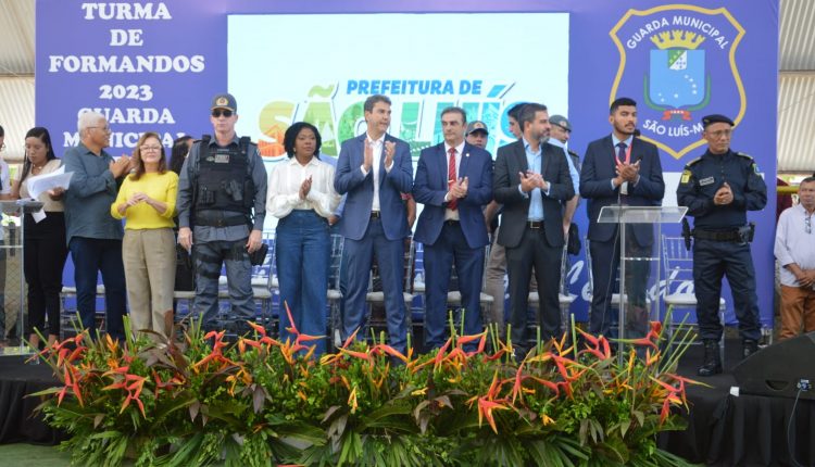 Comandante-geral da PM participa de formatura de 140 novos guardas municipais de São Luís