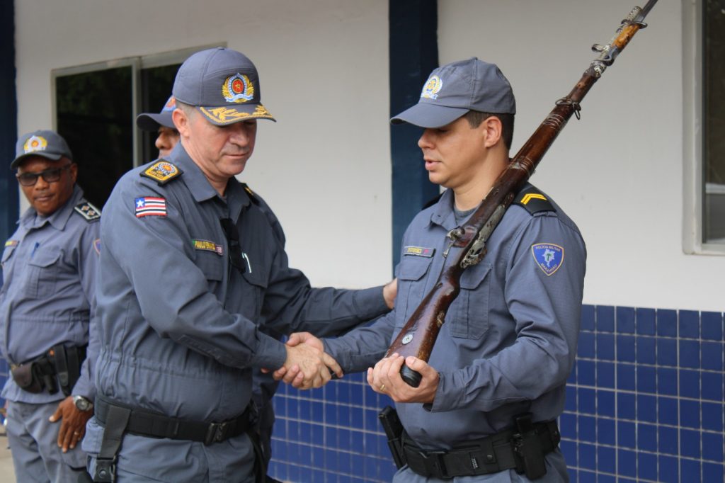 COMANDANTE GERAL DA PMMA VISITA 8º BPM EM SÃO LUÍS