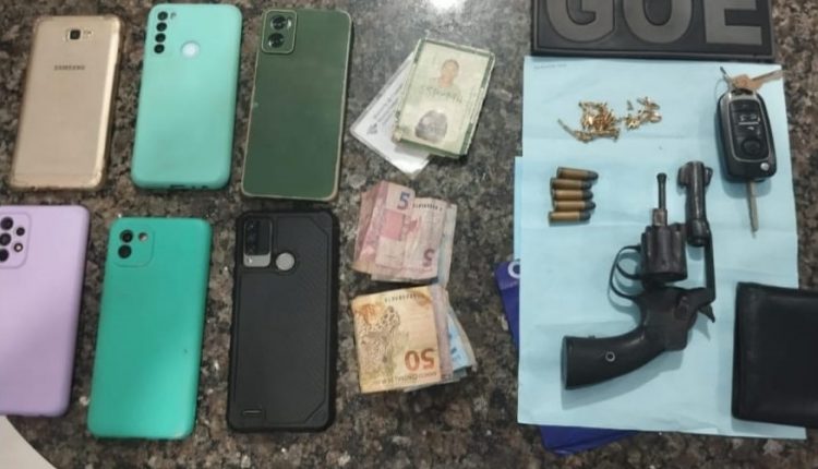 Ações da PM em Timon prende assaltantes e apreende duas armas de fogo