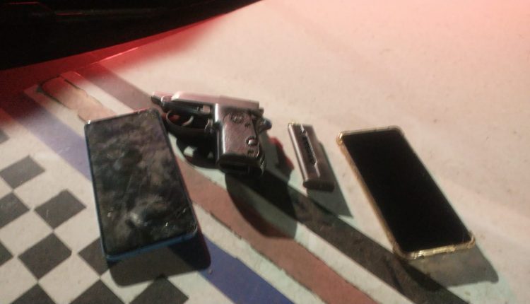 Polícia Militar recupera veículo roubado e prende assaltantes com arma de fogo no Bairro Calhau,  em São Luís
