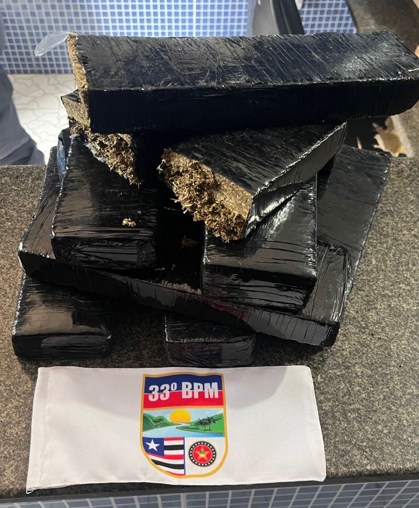 Polícia Militar faz apreensão de mais de 6 quilos de maconha em Colinas