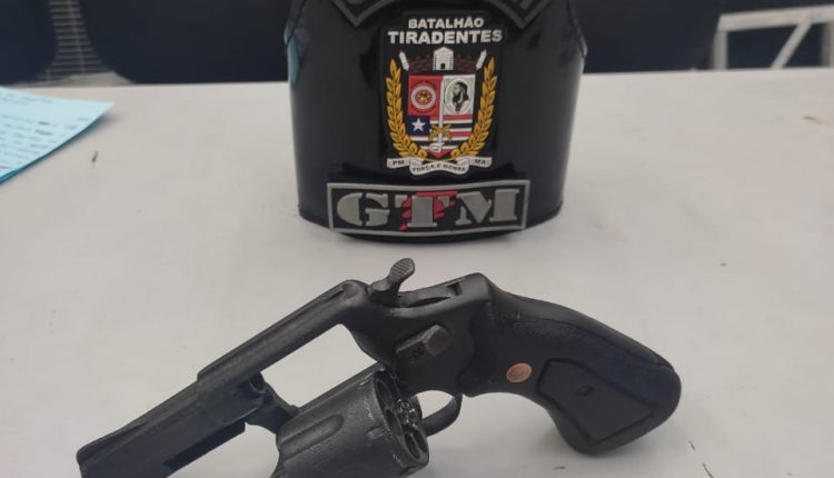 GTM DO 38º PRENDE INDIVÍDUO POR PORTE ILEGAL DE ARMA DE FOGO