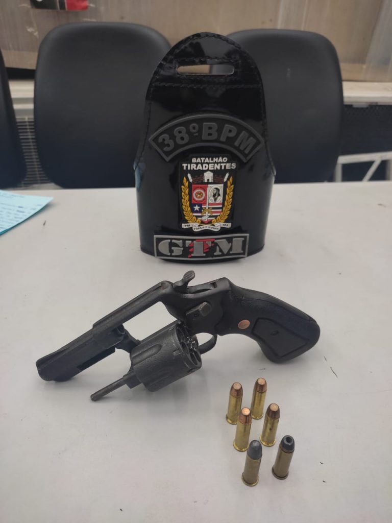 GTM DO 38º PRENDE INDIVÍDUO POR PORTE ILEGAL DE ARMA DE FOGO