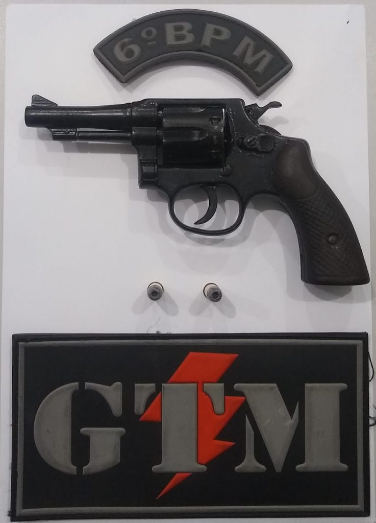 POLÍCIA MILITAR APREENDE ARMA DE FOGO NO BAIRRO SANTA EFIGÊNIA EM SÃO LUÍS