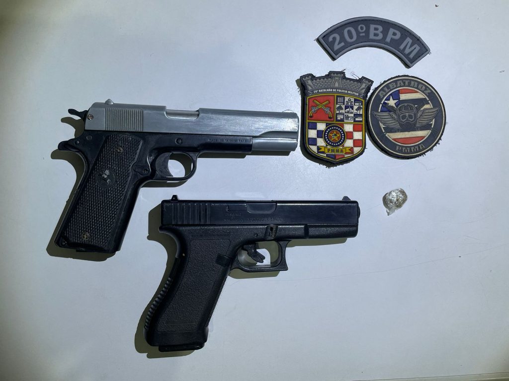 PM PRENDE 5 CRIMINOSOS POR TENTATIVA DE ASSALTO EM SÃO LUÍS