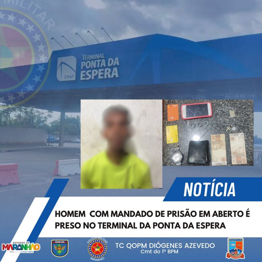 PMMA prende foragido da justiça com ajuda das câmeras de telemetria facial do CIOPS