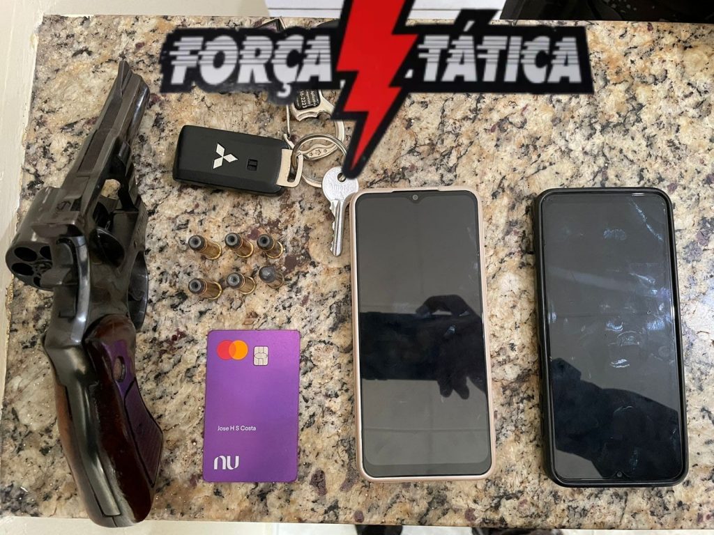 Operação Cidade Segura: Força Tática retira arma de fogo de circulação em Caxias-MA.