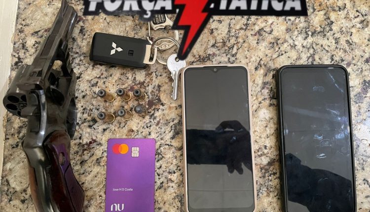 Operação Cidade Segura: Força Tática retira arma de fogo de circulação em Caxias-MA.