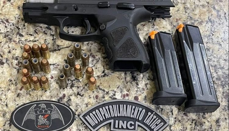 Esquadrão Águia realiza prisão de foragido da justiça e apreende arma de fogo em Caxias-MA