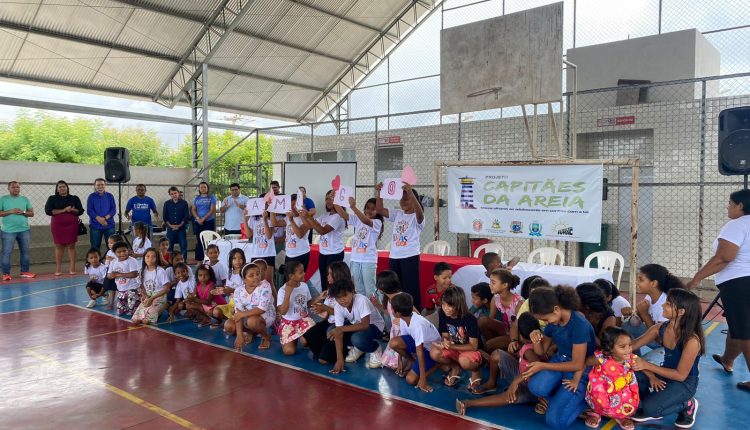 Projeto Capitães da Areia do 11º BPM promove ação educativa e é destaque nacional no site do STJ