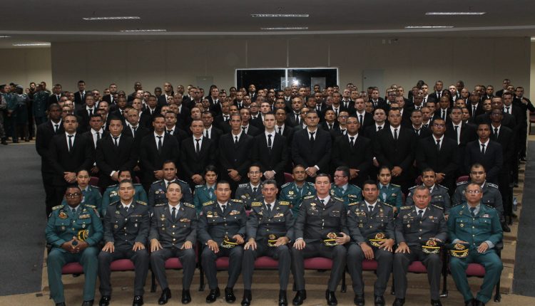 Aula inaugural do curso de nivelamento técnico profissional para os 600 novos soldados da PMMA