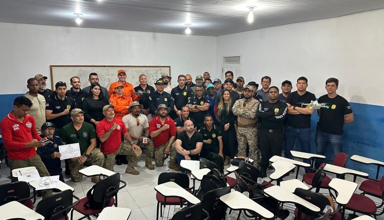 POLICIAIS MILITARES CONCLUEM CURSO DE PILOTO POLICIAL DO SISTEMA DE AERONAVE REMOTAMENTE PILOTADA (DRONE) – 3ª ETAPA