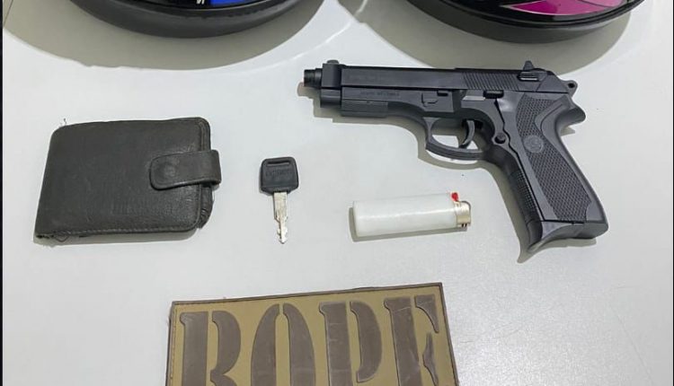 Perseguição Policial Termina com Apreensão de Simulacro de Arma de Fogo em São Luís