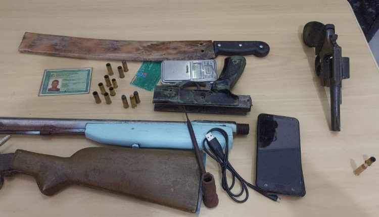 OPERAÇÃO CONJUNTA RESULTA NA PRISÃO DE QUATRO SUSPEITOS DE HOMICÍDIO  E NA APREENSÃO DE ARMAS DE FOGO E DROGAS EM BACABAL 