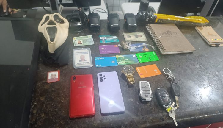 Polícia Militar prende dupla suspeita de cometer assaltos e recupera veículo roubado em São Luís