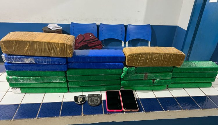 Polícia Militar apreende quase 19 kg de drogas em abordagem na MA-125